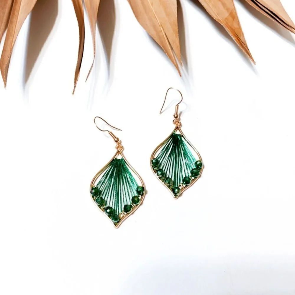 Boho dangle earrings #802